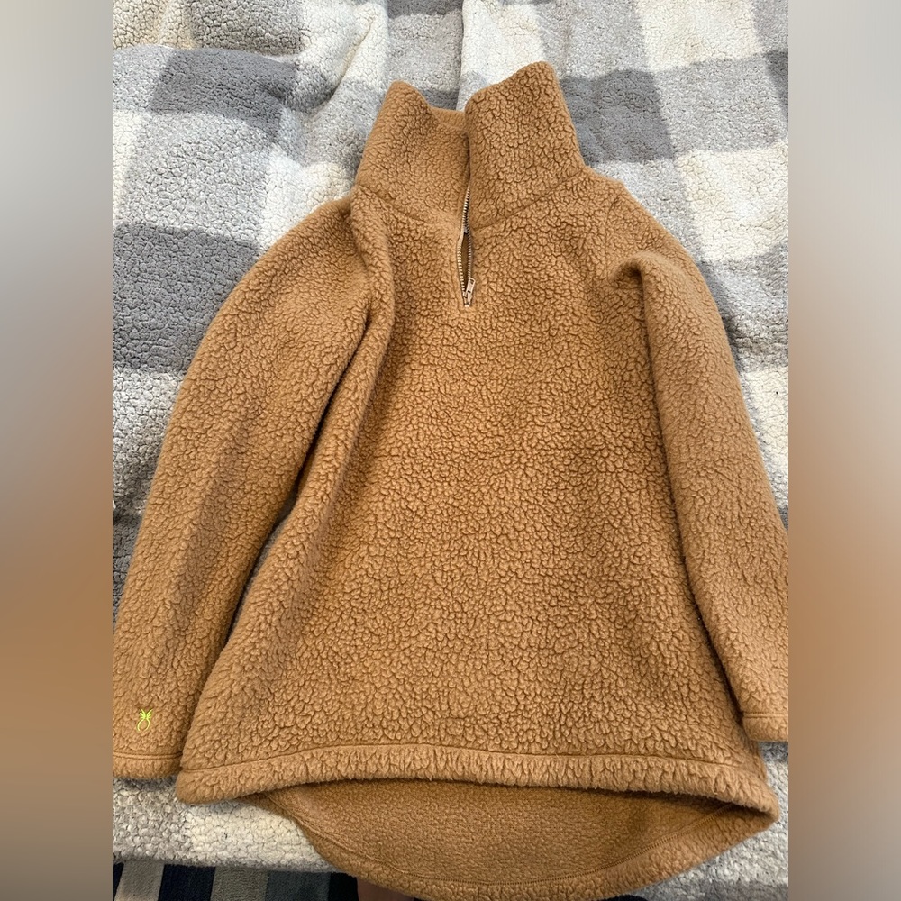 Dudley Stephens 3/4 zip Sherpa